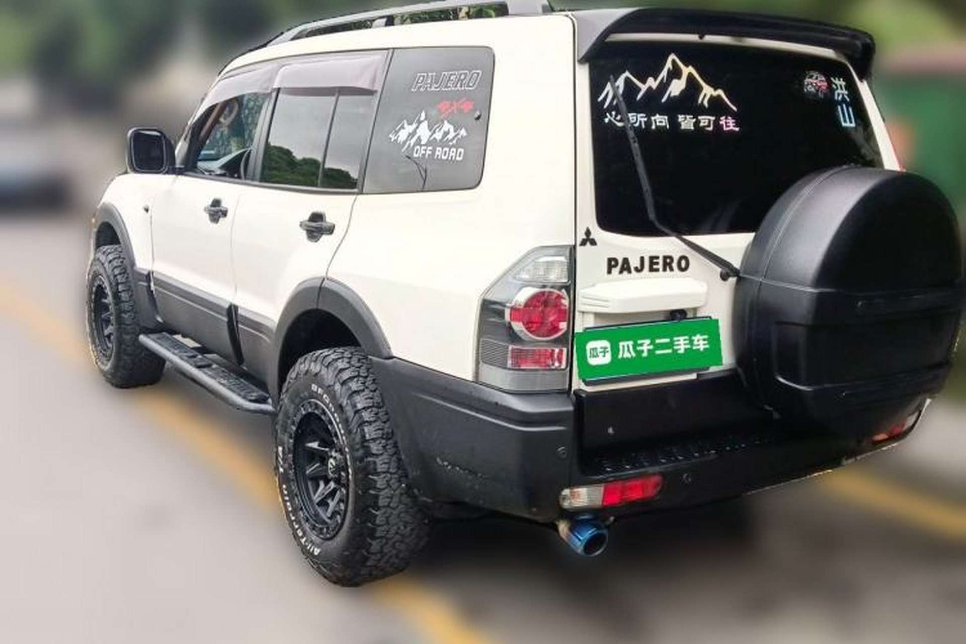 Used Mitsubishi Pajero 2011 V73 3.0L AT GLX Rear Left 45 Deg
