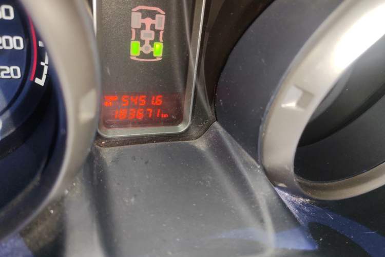 Used Mitsubishi Pajero 2012 3.0L Elite Upgrade Edition Odometer Close Up