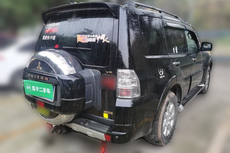 Used Mitsubishi Pajero 2014 3.0L Elite Upgrade Edition Rear Right 45 Deg