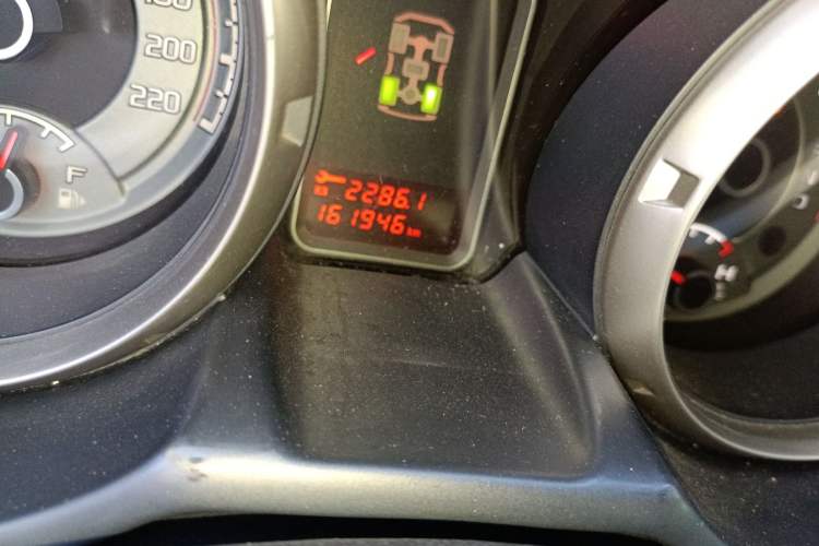 Used Mitsubishi Pajero 2015 3.0L Automatic Elite Plus Version China V Standard Odometer Close Up