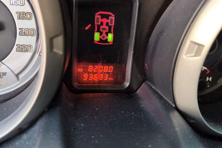 Used Mitsubishi Pajero 2015 3.0L Automatic Luxury Version China V Standard Odometer Close Up