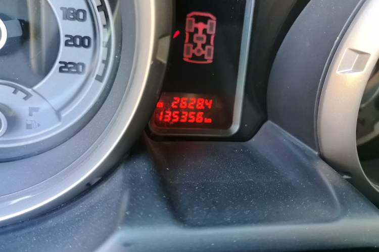 Used Mitsubishi Pajero 2016 3.0L Automatic Standard Version China V Standard Odometer Close Up