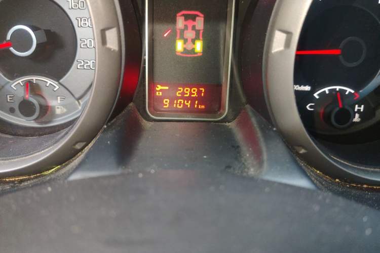 Used Mitsubishi Pajero 2016 3.0L Automatic Luxury Version China V Standard Odometer Close Up
