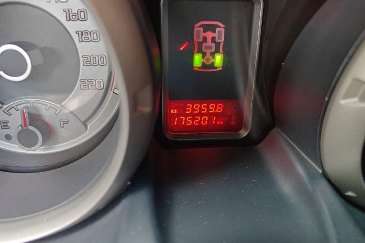 Used Mitsubishi Pajero 2016 3.0L Automatic Prestige Version China V Standard Odometer Close Up