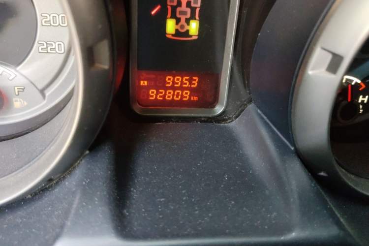 Used Mitsubishi Pajero 2016 3.0L Automatic Prestige Version China V Standard Odometer Close Up