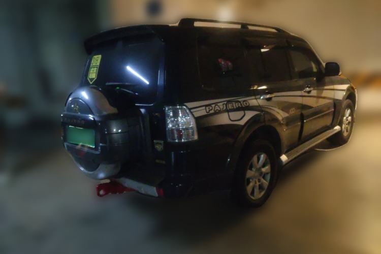 Used Mitsubishi Pajero 2016 3.0L Automatic Prestige Version China V Standard Rear Right 45 Deg