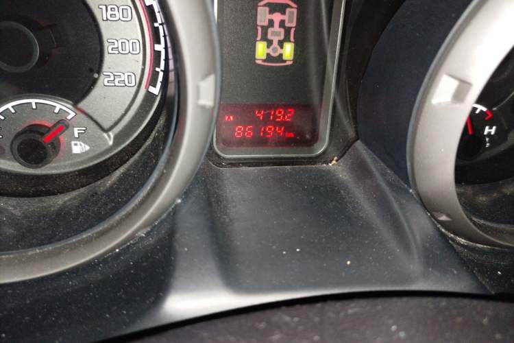 Used Mitsubishi Pajero 2016 3.0L Automatic Standard Version China V Standard Odometer Close Up