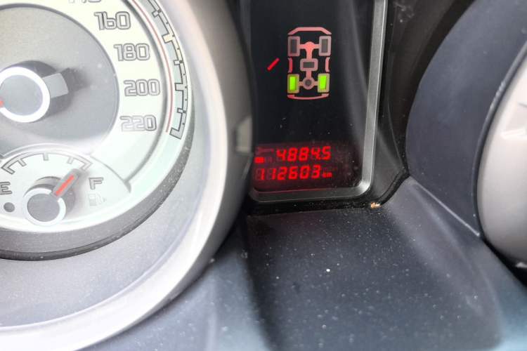 Used Mitsubishi Pajero 2016 3.0L Automatic Standard Version China V Standard Odometer Close Up