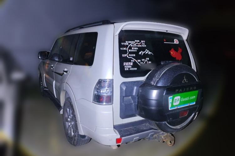 Used Mitsubishi Pajero 2016 3.0L Automatic Prestige Version China V Standard Rear Left 45 Deg