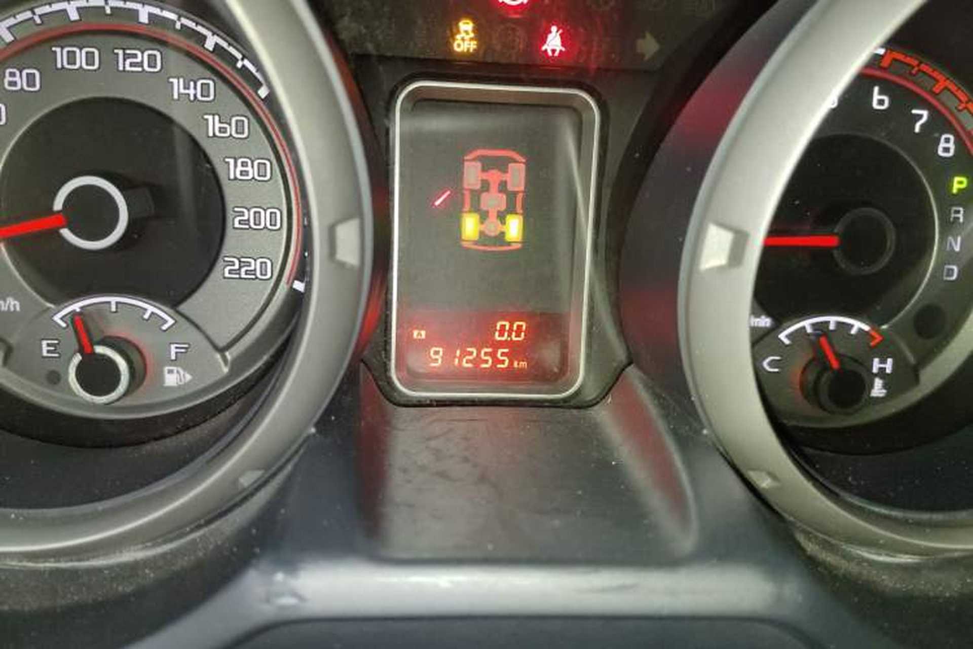 Used Mitsubishi Pajero 2016 3.0L Automatic Luxury Version China V Standard Odometer Close Up