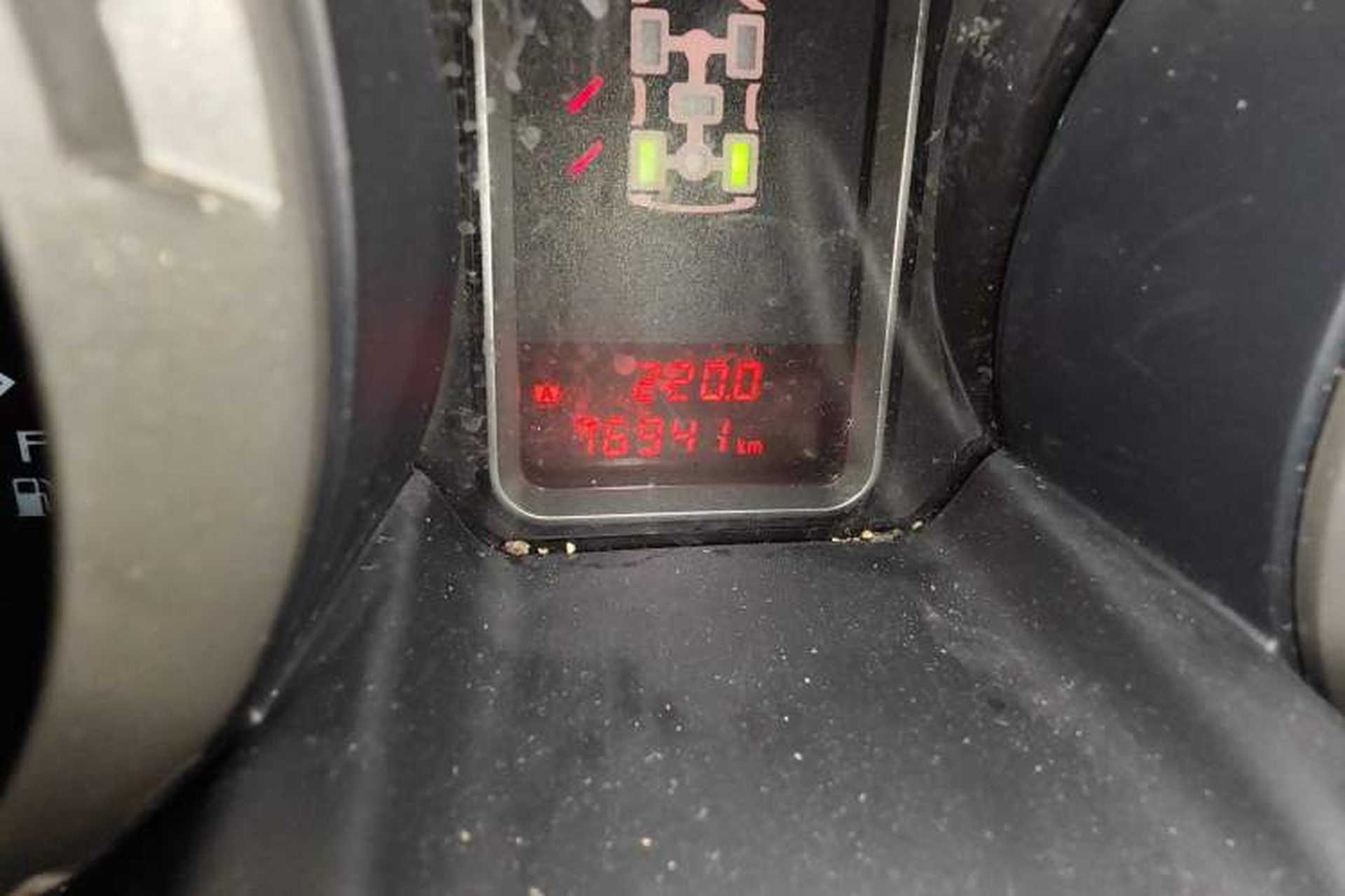 Used Mitsubishi Pajero  Odometer Close Up