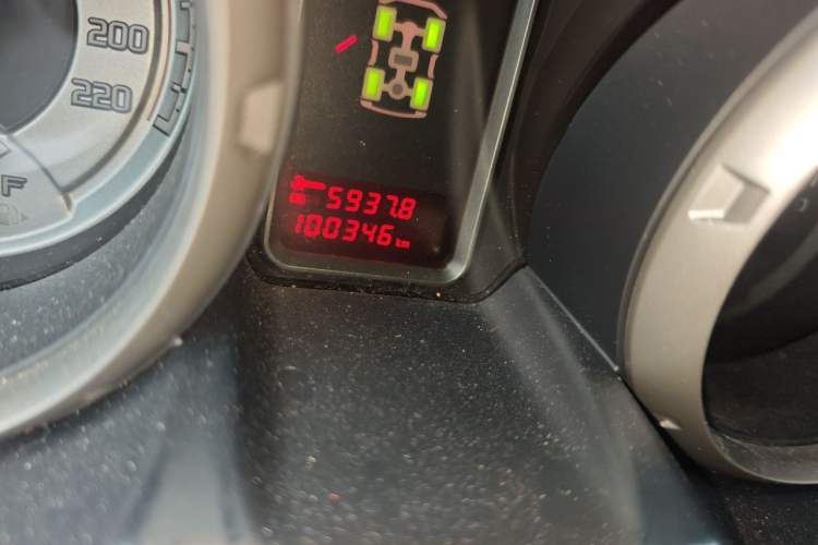 Used Mitsubishi Pajero 2018 V97 3.8L 5-Door GLS Sunroof Single-Difference Model – Middle East Odometer Close Up