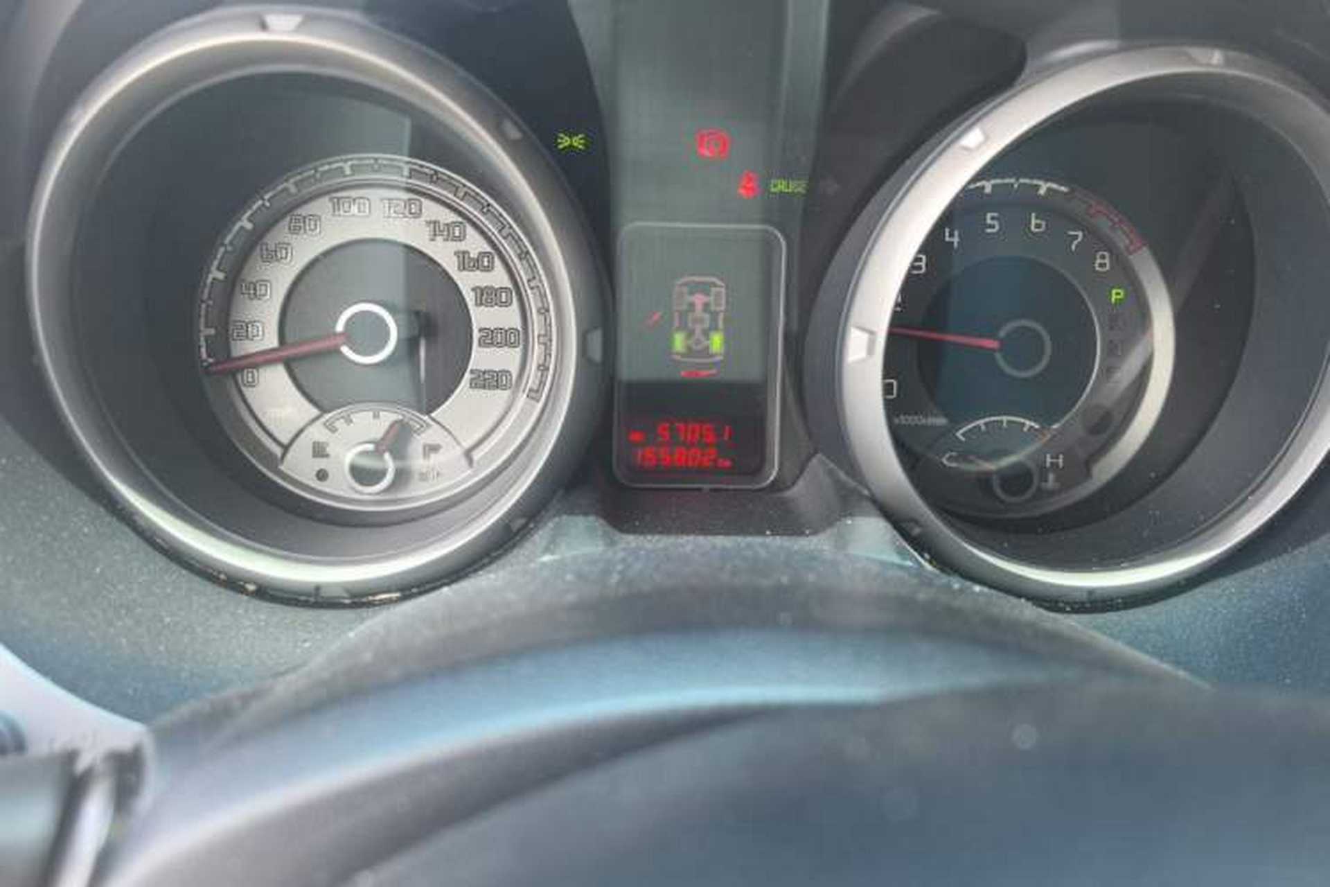 Used Mitsubishi Pajero 2019 V97 3.8L 5-Door GLS Sunroof Dual Differential – Middle East Odometer Close Up