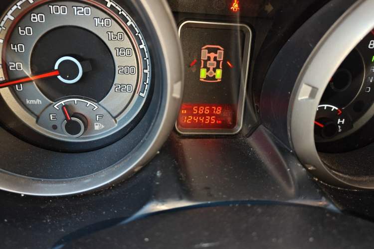 Used Mitsubishi Pajero 2019 3.0L Automatic Prestige Edition Odometer Close Up