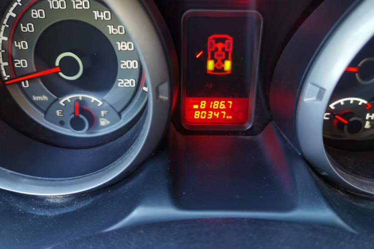 Used Mitsubishi Pajero 2019 3.0L Automatic Comfort Edition Odometer Close Up