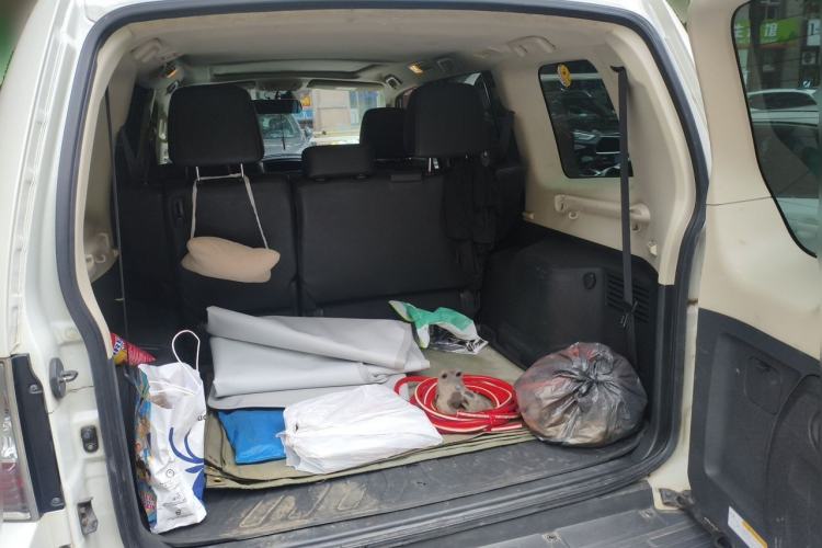Used Mitsubishi Pajero 2019 3.0L Automatic Prestige Edition Trunk