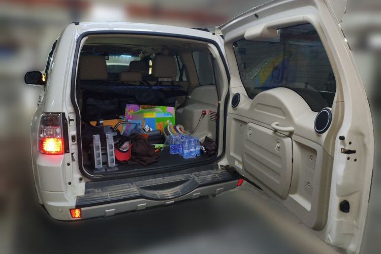 Used Mitsubishi Pajero 2019 V97 3.8L 5-Door GLS Sunroof Dual Differential – Middle East Trunk