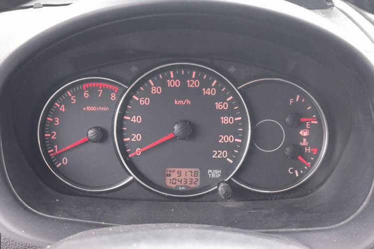 Used Mitsubishi Pajero Sport 2013 2.4L Manual Two-Wheel Drive Comfort Edition Odometer Close Up