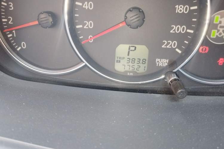 Used Mitsubishi Pajero Sport 2013 3.0L Automatic 4x4 Executive Edition Odometer Close Up