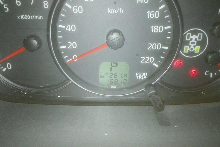 Used Mitsubishi Pajero Sport 2013 3.0L Automatic 4x4 Flagship Edition Odometer Close Up
