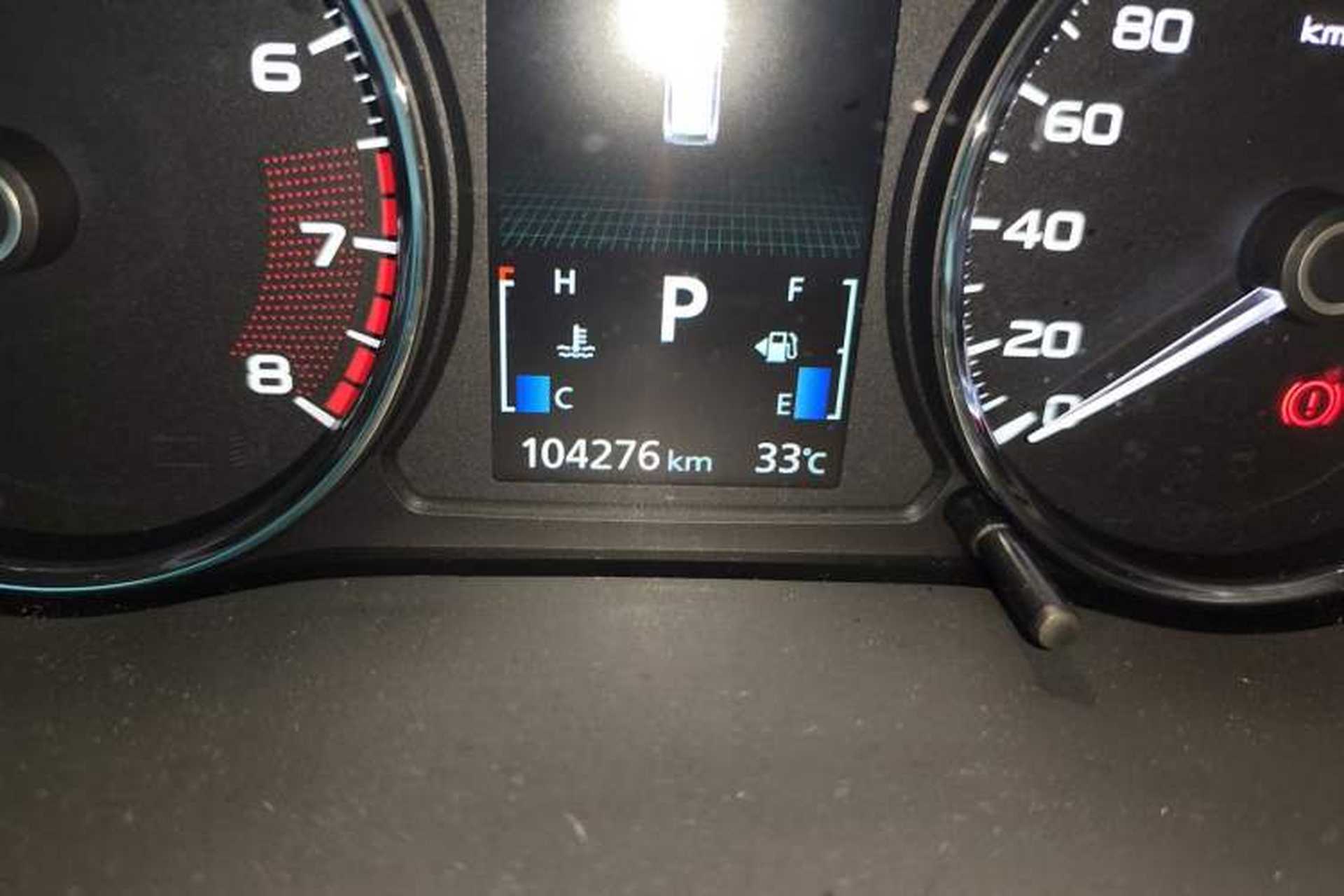 Used Mitsubishi Pajero Sport 2019 3.0L Standard Edition Odometer Close Up