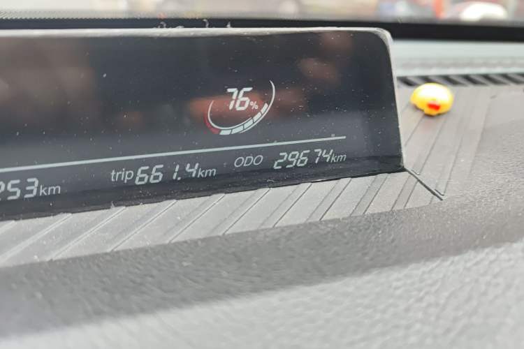 Used NETA AYA 2023 318 Lite Odometer Close Up
