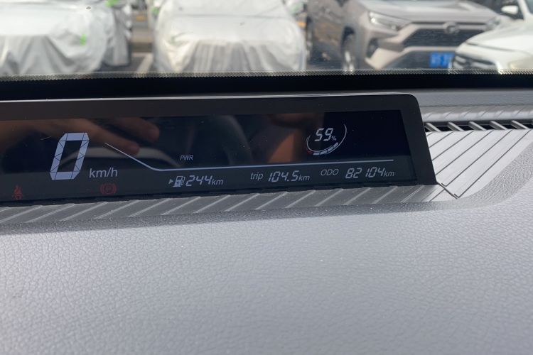 Used NETA AYA 2023 401 Lite Odometer Close Up