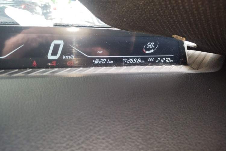 Used NETA AYA 2023 401 Lite Odometer Close Up
