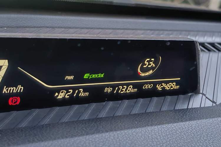 Used NETA AYA 2023 401 Lite Odometer Close Up