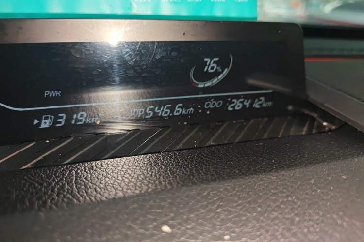 Used NETA AYA 2023 Revised Version 401 Lite Odometer Close Up
