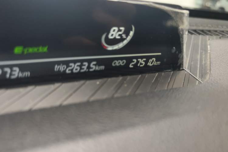 Used NETA AYA 2023 318 Lite Odometer Close Up