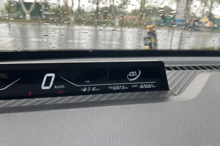 Used NETA AYA 2023 318 Lite Odometer Close Up