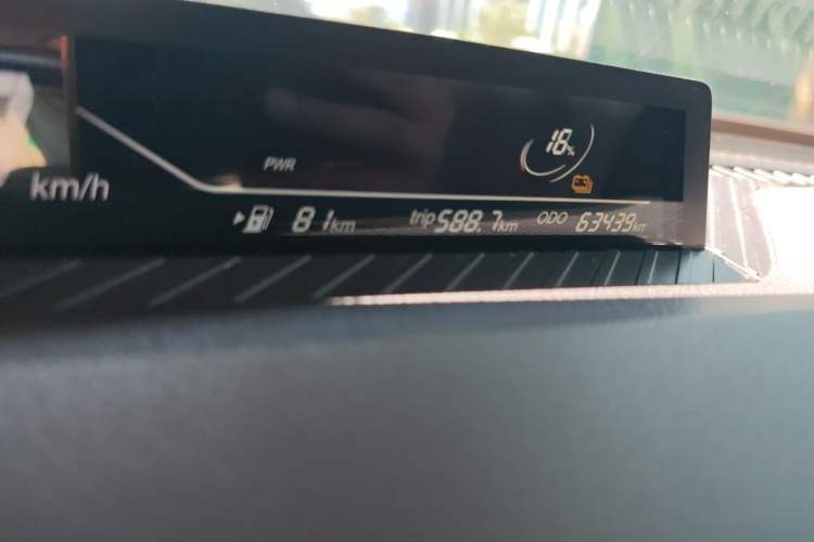 Used NETA AYA 2023 401 Lite Odometer Close Up