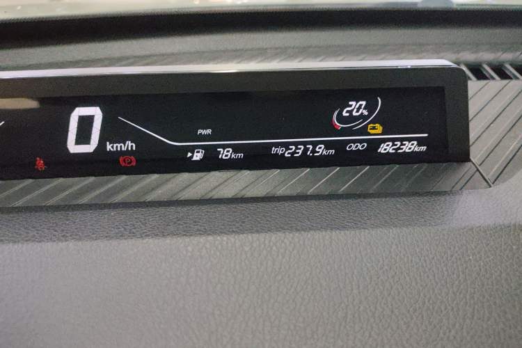 Used NETA AYA 2023 401 Lite Odometer Close Up