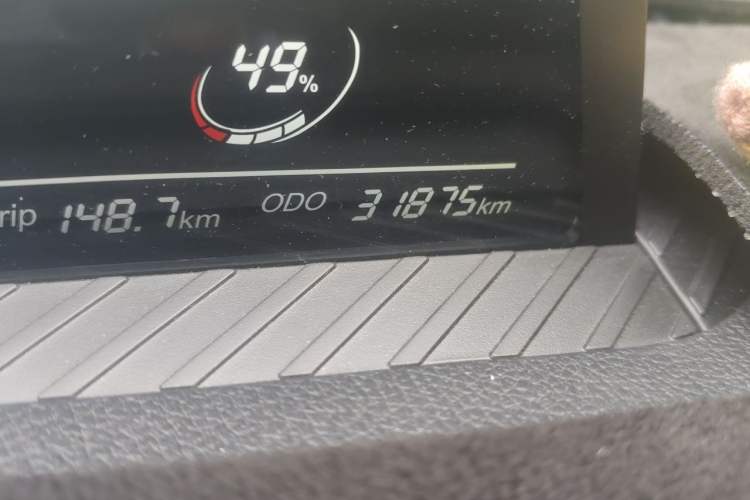 Used NETA AYA 2023 401 Lite Odometer Close Up