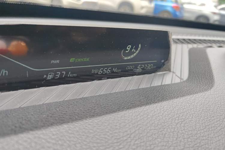 Used NETA AYA 2023 401 Odometer Close Up