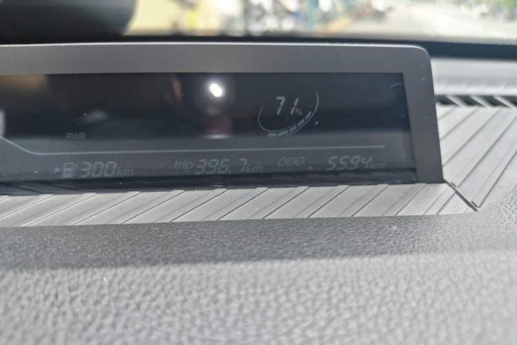 Used NETA AYA 2023 Revised Version 401 Lite Odometer Close Up