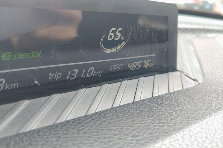 Used NETA AYA 2023 401 Lite Odometer Close Up