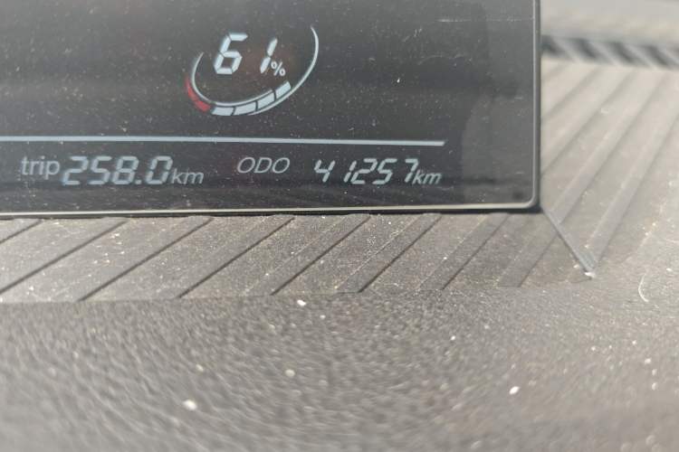 Used NETA AYA 2023 401 Lite Odometer Close Up
