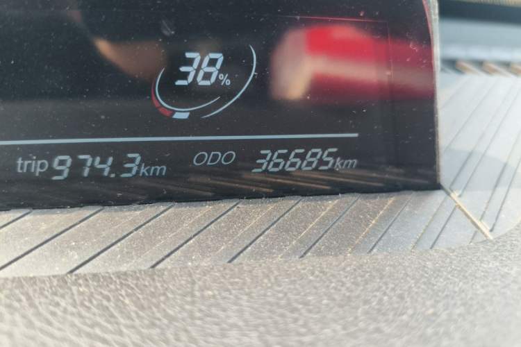 Used NETA AYA 2023 401 Odometer Close Up