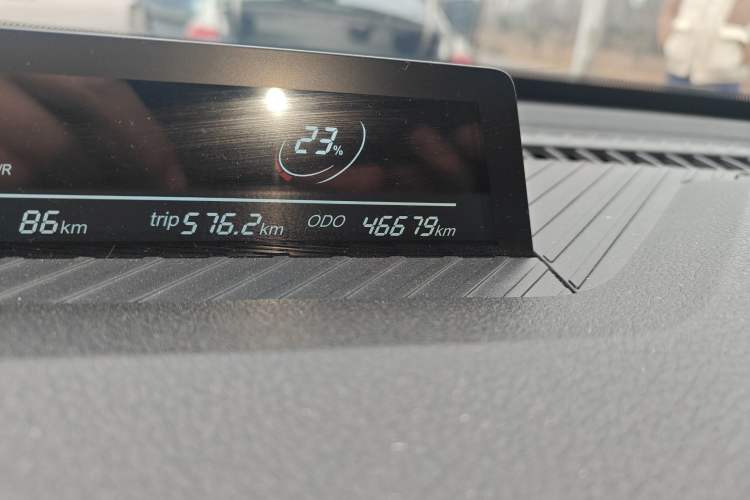 Used NETA AYA 2023 Revised Version 401 Lite Odometer Close Up