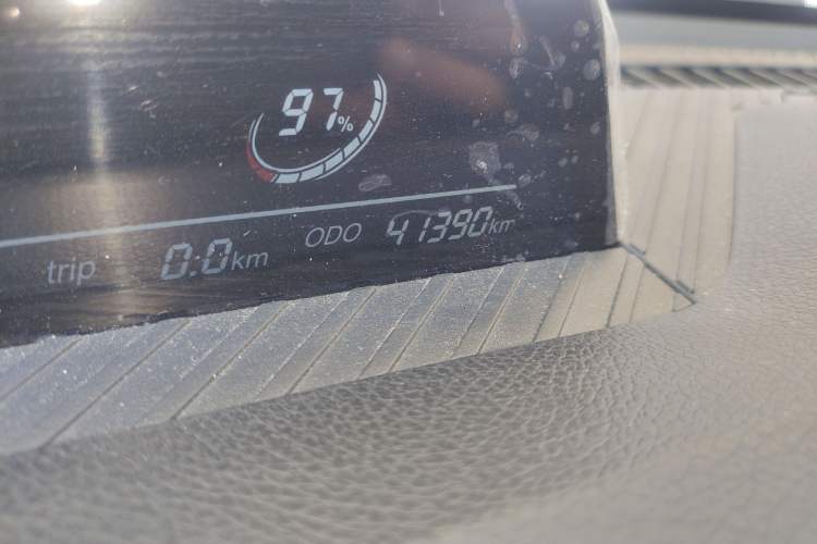 Used NETA AYA 2023 401 Lite Odometer Close Up