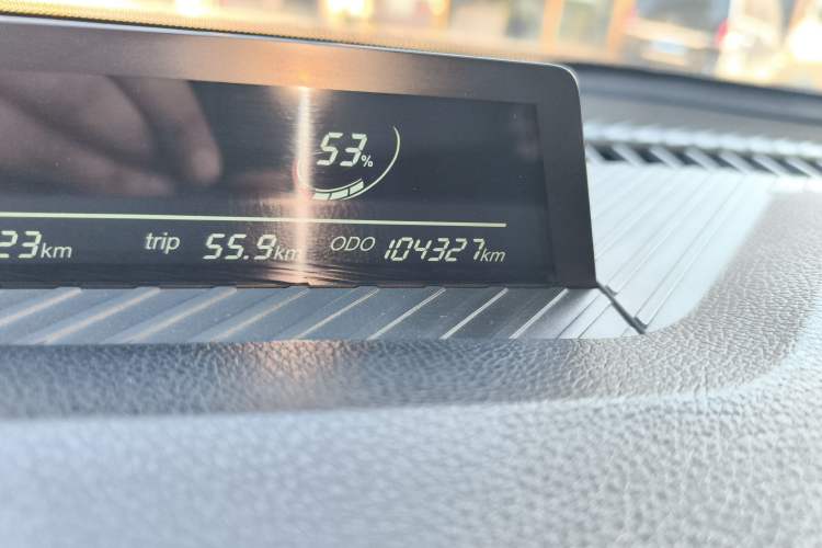 Used NETA AYA 2023 401 Lite Odometer Close Up
