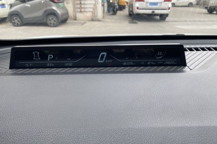 Used NETA AYA 2023 Revised Version 401 Lite Odometer Close Up