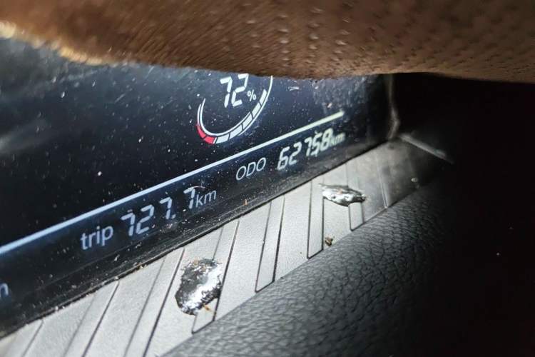 Used NETA AYA 2023 318 Lite Odometer Close Up