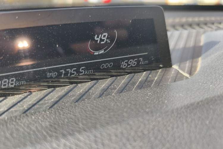 Used NETA AYA 2023 401 Lite Odometer Close Up