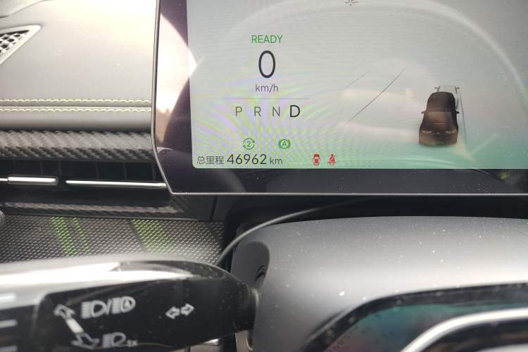 Used NETA GT 2023 580 AWD Odometer Close Up