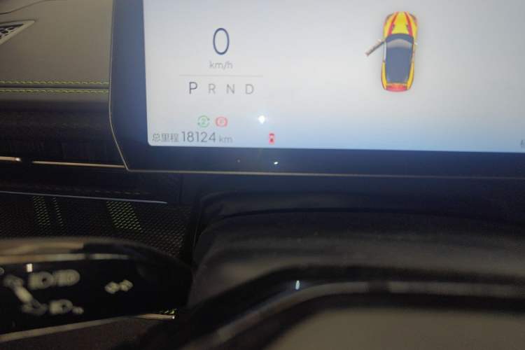 Used NETA GT 2023 560 Odometer Close Up