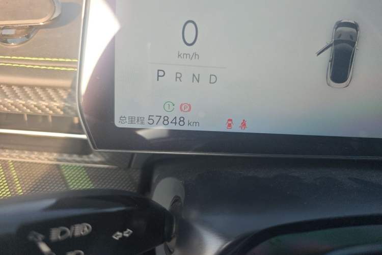 Used NETA GT 2023 560 Odometer Close Up