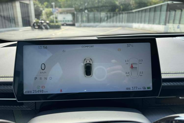 Used NETA GT 2023 560 Odometer Close Up